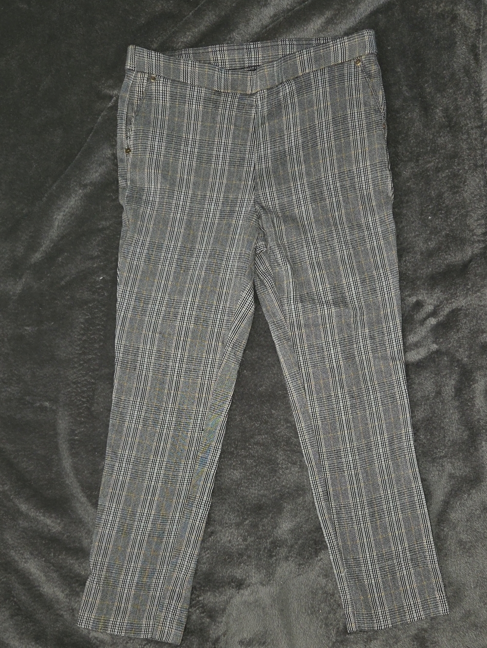 Anne Klein Pull-On Plaid Dress Pants - Like New Condition